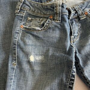 Long and tall sallyStylish Blue Straight Leg Jeans